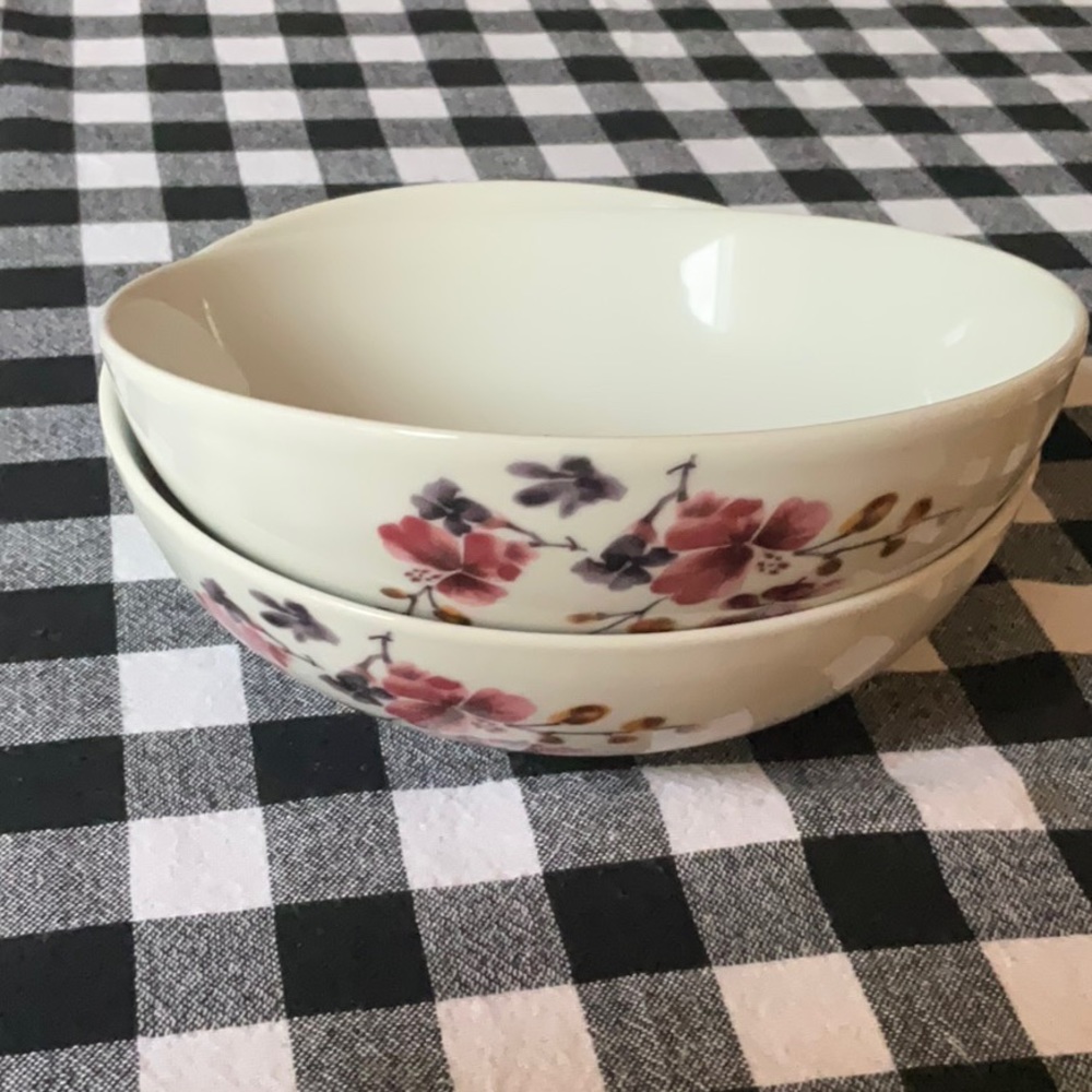 H2K  7” Porcelain Soup/Pasta Serving Bowls